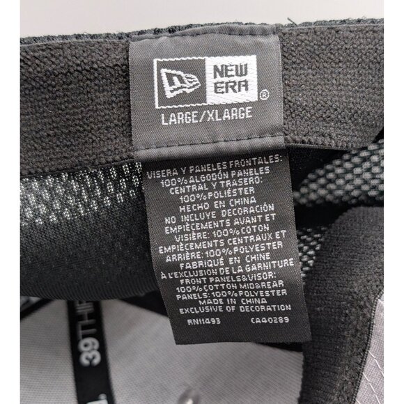 Ohio State Buckeyes New Era 39THIRTY Fitted Hat Buckeye Leaf Large/XL OSU Gray - Picture 5 of 5